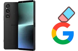 Como excluir a conta do Google em Sony Xperia 1 V