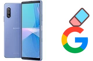 Como excluir a conta do Google em Sony Xperia 10 III