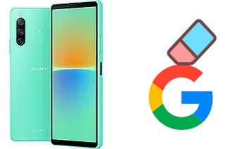 Como excluir a conta do Google em Sony Xperia 10 IV