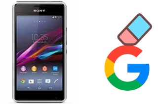 Como excluir a conta do Google em Sony Xperia E1 II