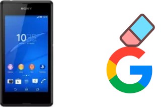 Como excluir a conta do Google em Sony Xperia E3 4G