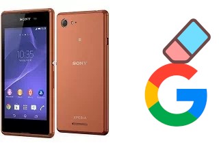 Como excluir a conta do Google em Sony Xperia E3