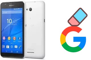 Como excluir a conta do Google em Sony Xperia E4g Dual