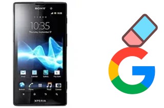 Como excluir a conta do Google em Sony Xperia ion HSPA