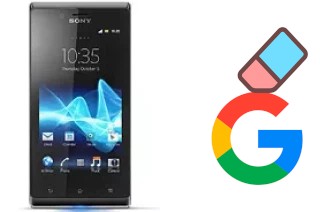 Como excluir a conta do Google em Sony Xperia J