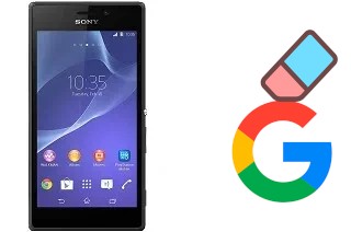 Como excluir a conta do Google em Sony Xperia M2 Aqua