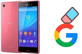 Como excluir a conta do Google em Sony Xperia M4 Aqua