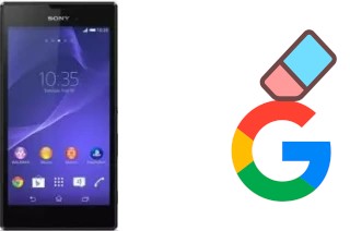 Como excluir a conta do Google em Sony Xperia T3 3G