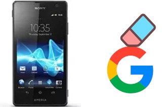 Como excluir a conta do Google em Sony Xperia TX