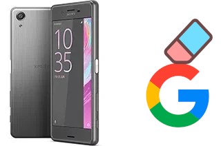 Como excluir a conta do Google em Sony Xperia X Performance