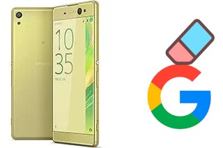 Como excluir a conta do Google em Sony Xperia XA Ultra