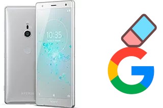 Como excluir a conta do Google em Sony Xperia XZ2