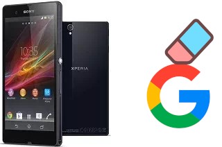 Como excluir a conta do Google em Sony Xperia Z