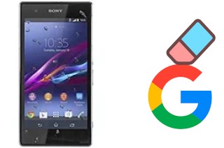 Como excluir a conta do Google em Sony Xperia Z1s