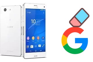 Como excluir a conta do Google em Sony Xperia Z3 Compact