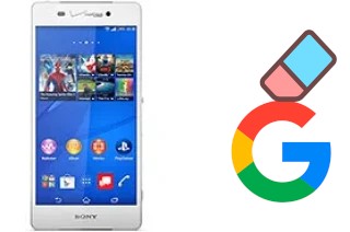 Como excluir a conta do Google em Sony Xperia Z3v