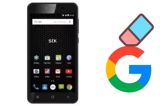 Como excluir a conta do Google em STK Sync 5Z Plus