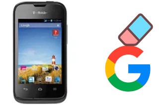 Como excluir a conta do Google em T-Mobile Prism II