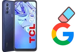 Como excluir a conta do Google em TCL 305