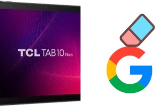 Como excluir a conta do Google em TCL Tab10 Neo