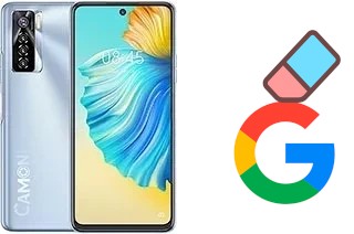 Como excluir a conta do Google em Tecno Camon 17 Pro