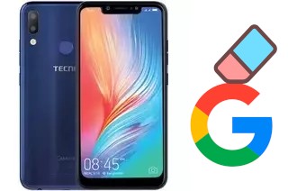 Como excluir a conta do Google em Tecno Camon i2