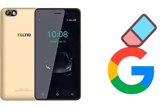 Como excluir a conta do Google em Tecno F2