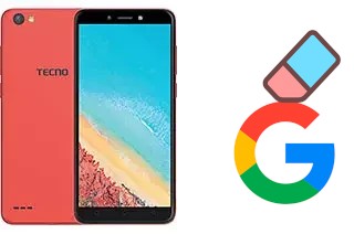 Como excluir a conta do Google em Tecno Pop 1 Pro