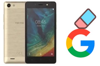 Como excluir a conta do Google em Tecno WX3 P