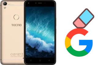 Como excluir a conta do Google em Tecno WX4 Pro