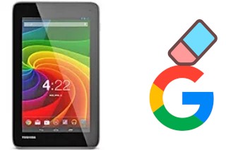 Como excluir a conta do Google em Toshiba Excite 7c AT7-B8