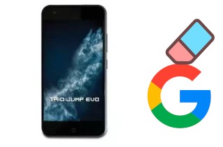 Como excluir a conta do Google em Trio Jump Evo