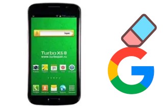 Como excluir a conta do Google em Turbo X6 B