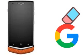 Como excluir a conta do Google em Vertu Constellation 2013