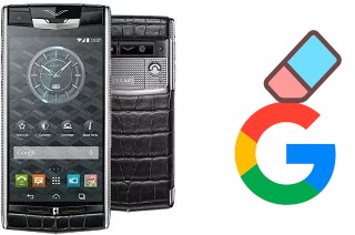 Como excluir a conta do Google em Vertu Signature Touch