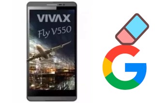 Como excluir a conta do Google em Vivax Fly V550