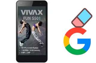 Como excluir a conta do Google em Vivax Fun S501