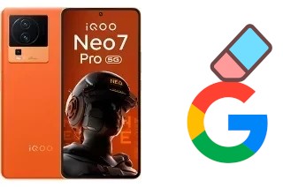 Como excluir a conta do Google em vivo iQOO Neo 7 Pro