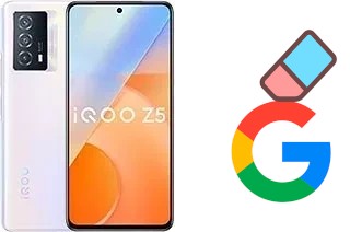 Como excluir a conta do Google em vivo iQOO Z5