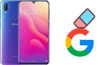 Como excluir a conta do Google em vivo V11i