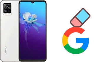 Como excluir a conta do Google em vivo V20