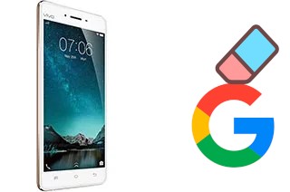 Como excluir a conta do Google em vivo V3