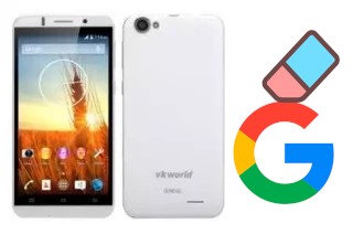 Como excluir a conta do Google em VKworld VK700