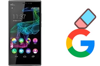 Como excluir a conta do Google em Wiko Ridge Fab 4G