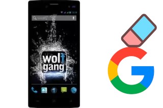 Como excluir a conta do Google em Wolfgang AT-AS50SE