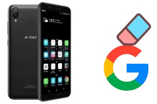 Como excluir a conta do Google em X-TIGI A2