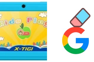 Como excluir a conta do Google em X-TIGI KIDS Tab