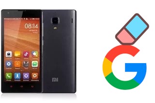 Como excluir a conta do Google em Xiaomi Redmi 1S