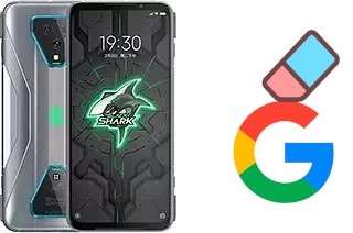 Como excluir a conta do Google em Xiaomi Black Shark 3 Pro