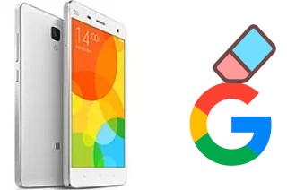 Como excluir a conta do Google em Xiaomi Mi 4 LTE